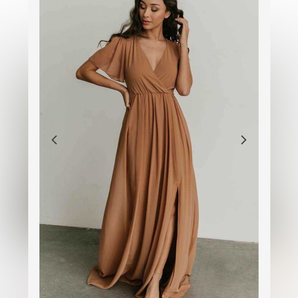 Baltic Born Maxi Dress in Tan